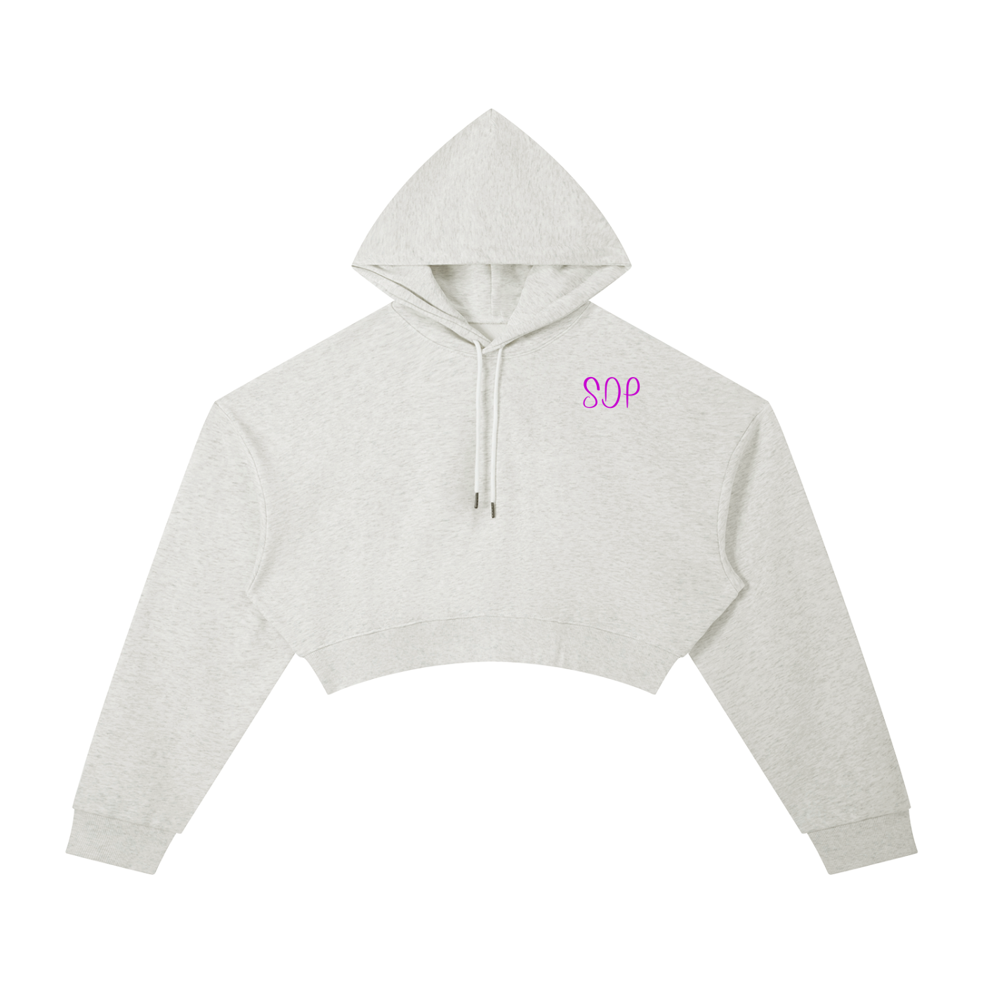 Essential Cropped Hoodie